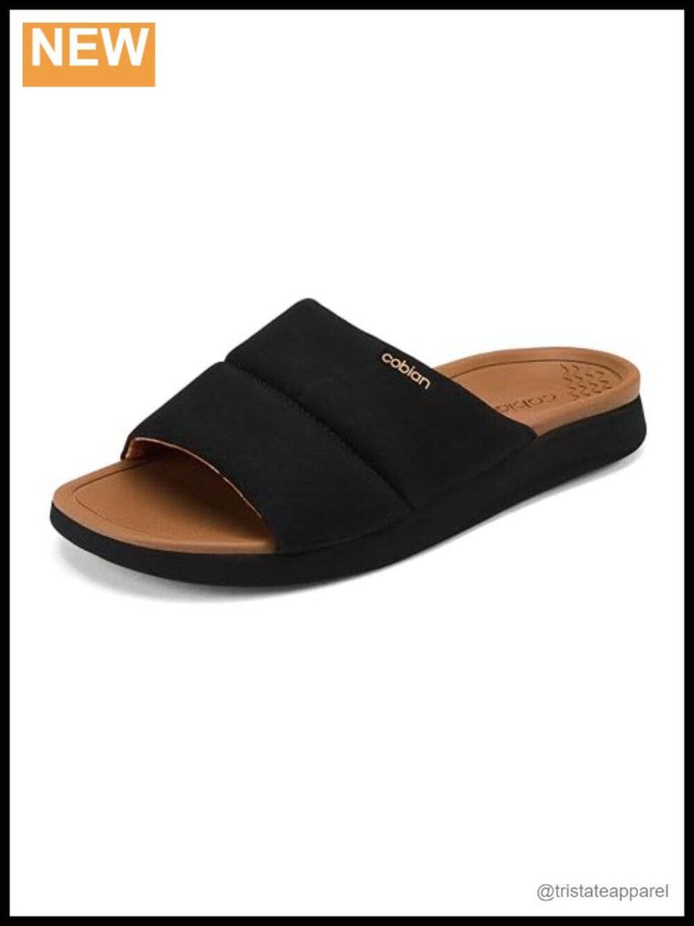Tolula Slide Women's Sandals Synthetic Suede Arch Support EVA Outsole
